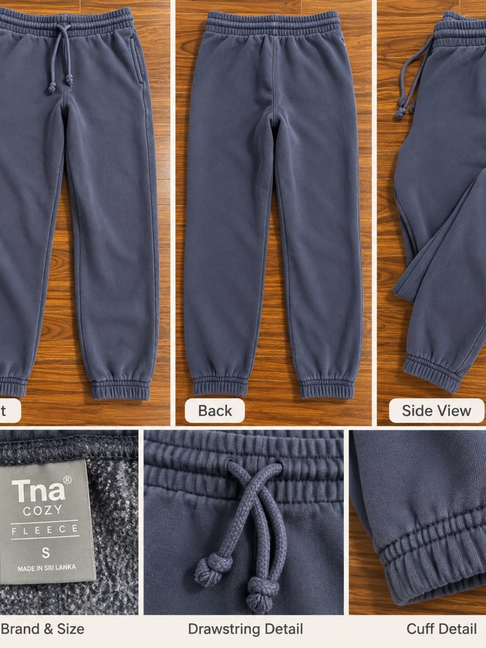 Aritzia TNA Cozy Fleece Joggers